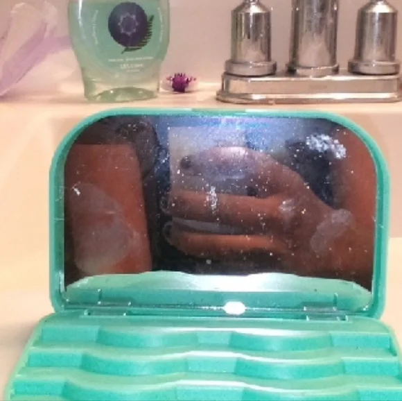 Orange Patterned Rectangular Box - Picture 2 of 2